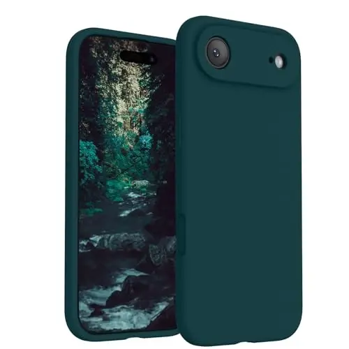 FireNova Magnetic for iPhone Air Case, Compatible with MagSafe, [Integrated Silicone Camera Control Button] [Camera Protection] Microfiber Lining Phone Case for iPhone 17 Air, 6.5