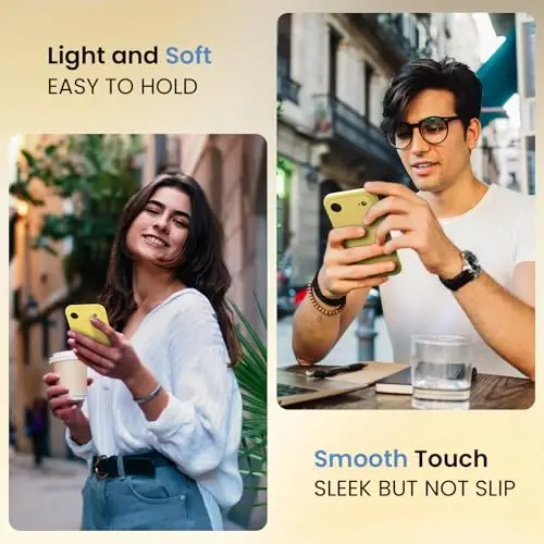 FireNova Magnetic for iPhone Air Case, Compatible with MagSafe, [Integrated Silicone Camera Control Button] [Camera Protection] Microfiber Lining Phone Case for iPhone 17 Air, 6.5