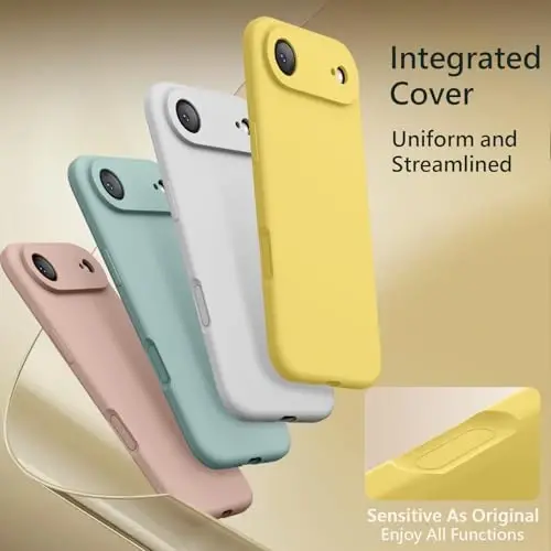 FireNova Magnetic for iPhone Air Case, Compatible with MagSafe, [Integrated Silicone Camera Control Button] [Camera Protection] Microfiber Lining Phone Case for iPhone 17 Air, 6.5