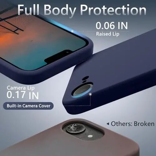 FireNova Manyetik iPhone 17e Kılıfı/iPhone 16e Kılıfı, MagSafe ile Uyumludur, [Silikon Kamera Koruması] Mikrofiber Astarlı Telefon Kılıfı, 6,1