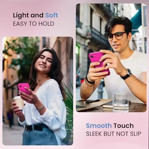 FireNova Manyetik iPhone 17e Kılıf/iPhone 16e Kılıf, MagSafe ile Uyumlu, [Silikon Kamera Koruması] Mikrofiber Astar Telefon Kılıfı, 6,1