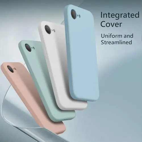 FireNova Manyetik iPhone 17e/16e Kılıfı, MagSafe ile Uyumlu, [Silikon Kamera Korumalı] Mikrofiber Astarlı Telefon Kılıfı, 6.1