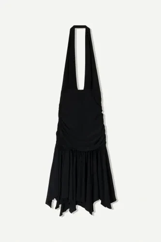 Fırfırlı mini elbise - Bershka (1)