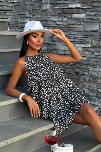 Fırfırlı Şifon Ko'ylak 2905-08 - 9