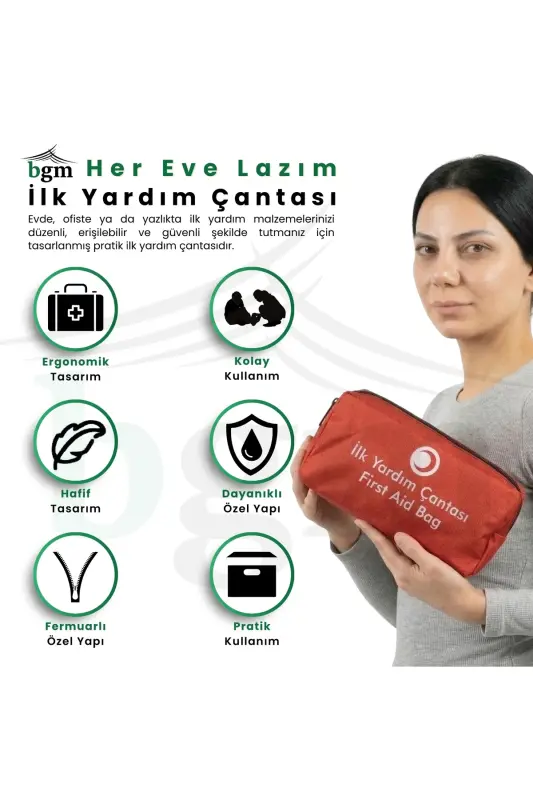 First Aid Kit Emergency Response Kit Essential Supplies - 3