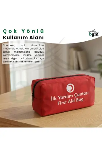 First Aid Kit Emergency Response Kit Essential Supplies - 6