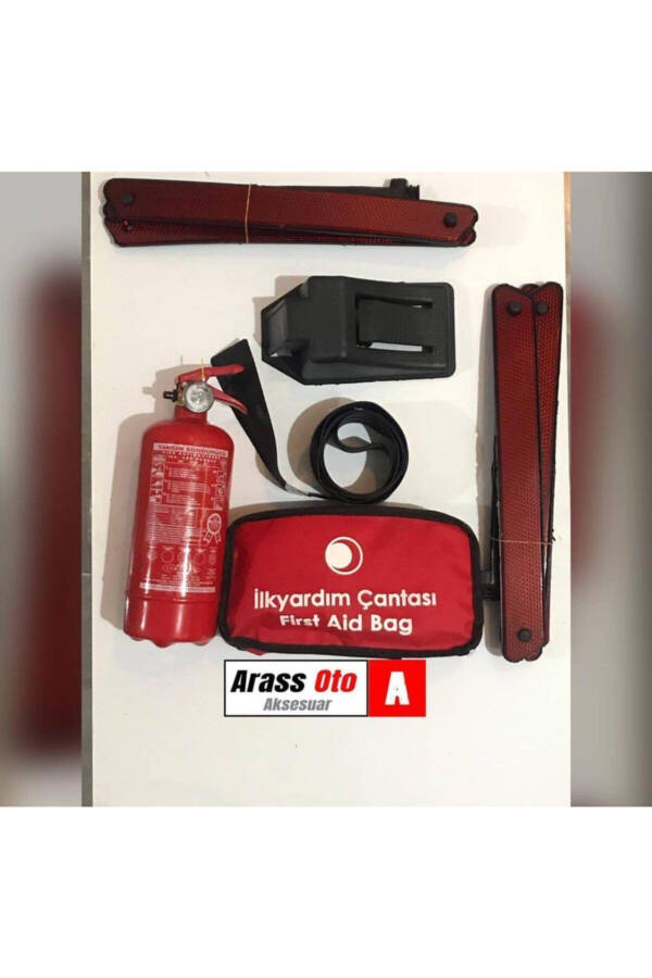 First Aid Kit Tuvturk Compatible 1 Kg Fire Extinguisher - 2