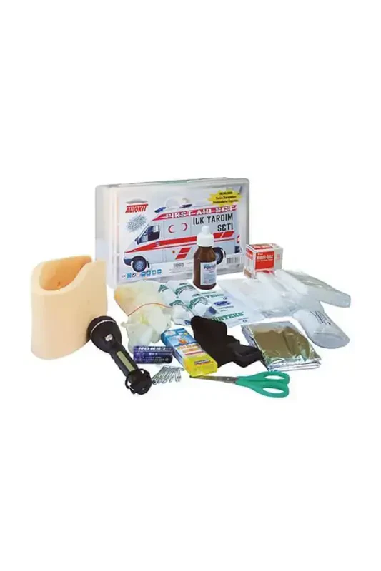 First Aid Kit with Plastic Box Suitable for Highways - 1