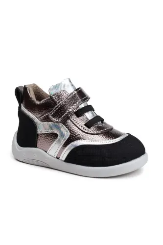 First Step Baby Girl Orthopedic Winter Shoes First Step Baby Girl-Metallic 