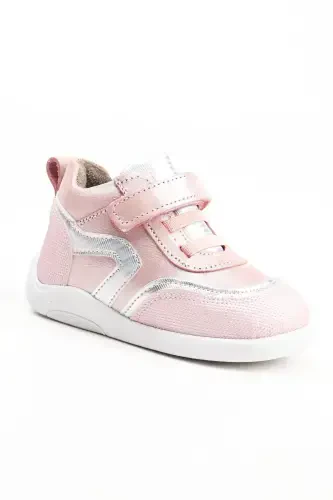 First Step Baby Girl Orthopedic Winter Shoes First Step Baby Girl Shiny Pink Color-Pink - 1