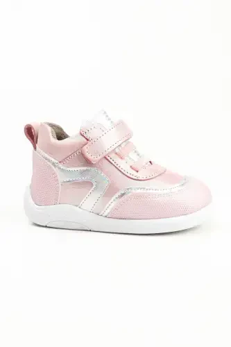 First Step Baby Girl Orthopedic Winter Shoes First Step Baby Girl Shiny Pink Color-Pink - SÜPERLAND (1)