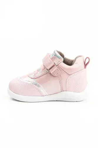 First Step Baby Girl Orthopedic Winter Shoes First Step Baby Girl Shiny Pink Color-Pink - 3