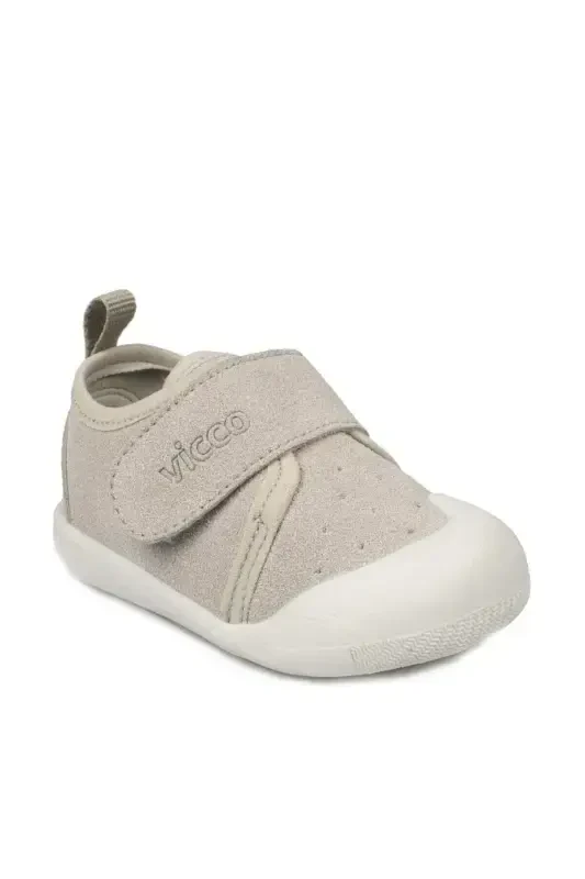 First Step Baby Shoes-Gray - 1