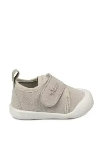 First Step Baby Shoes-Gray - 2