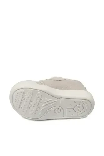 First Step Baby Shoes-Gray - 5