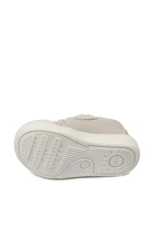 First Step Baby Shoes-Gray - 5