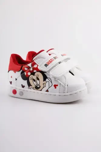 First Step Shoes Baby Girl First Step Shoes Orthopedic First Step Shoes Light Up Mickey Mouse - MOON GLOW (1)