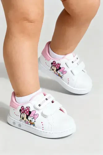 First Step Shoes Baby Girl First Step Shoes Orthopedic First Step Shoes Lighted Mickey Mouse - SÜPERLAND (1)