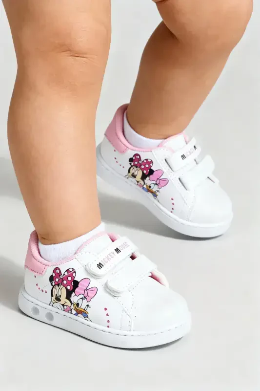 First Step Shoes Baby Girl First Step Shoes Orthopedic First Step Shoes Lighted Mickey Mouse - 2