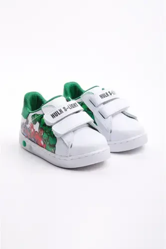 First Step Shoes Boy Baby First Step Shoes Orthopedic Sole Shoes Hulk Baby Light Up - 5