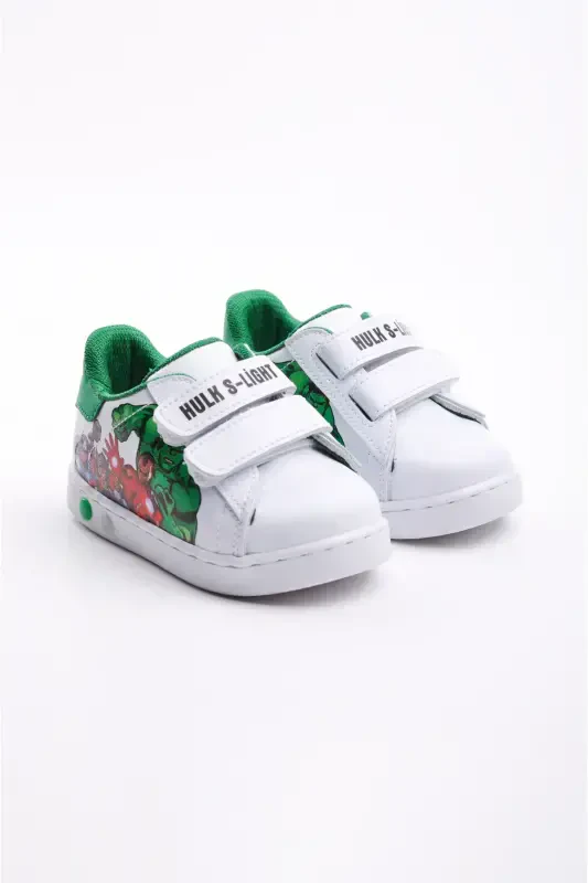 First Step Shoes Boy Baby First Step Shoes Orthopedic Sole Shoes Hulk Baby Light Up - 5