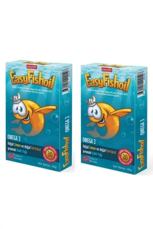 Fish Oil Chewable 30 Tablets X2 Pack - 1
