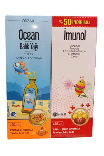 Fish Oil Orange Flavored Immunol Syrup (50% OFF) - OCEAN (1)