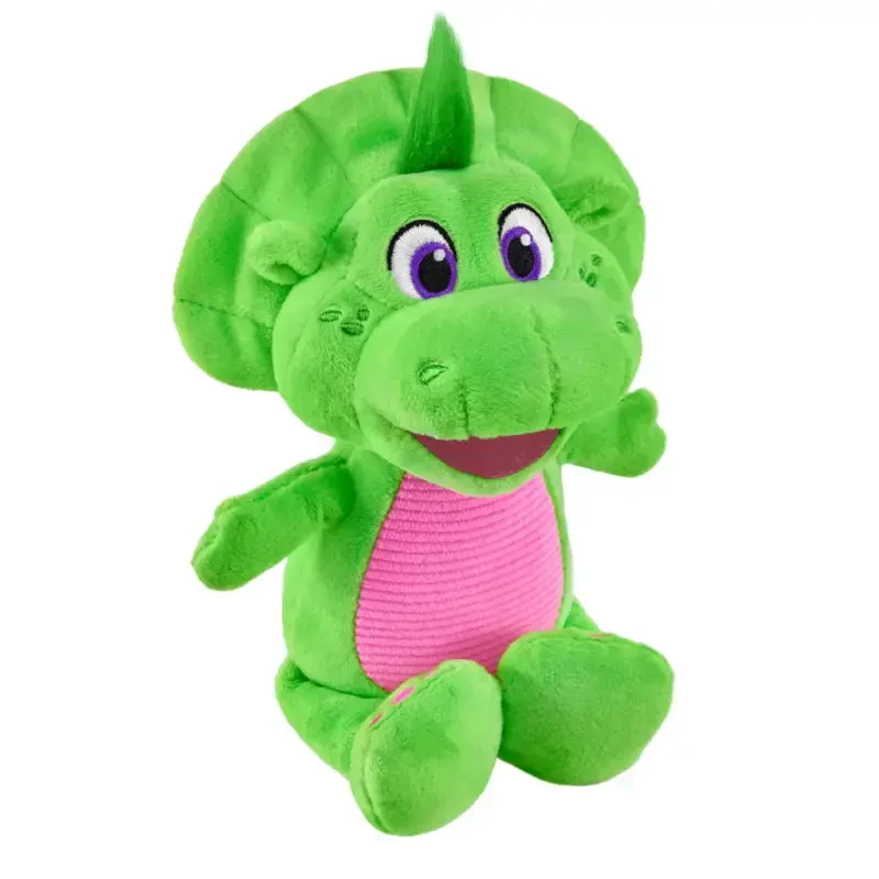 Fisher-Price Barney's World Plush Baby Bop 8-inch Toy Dinosaur for Toddlers & Preschool Kids - BARNEY'S WORLD
