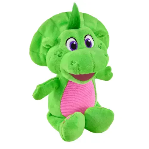 Fisher-Price Barney's World Plush Baby Bop 8-inch Toy Dinosaur for Toddlers & Preschool Kids - 1