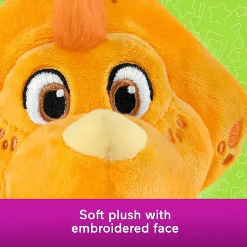 Fisher-Price Barney's World Plush Billy Dinosaur 8-дюймовая мягкая игрушка-персонаж для малышей и дошкольников - 3