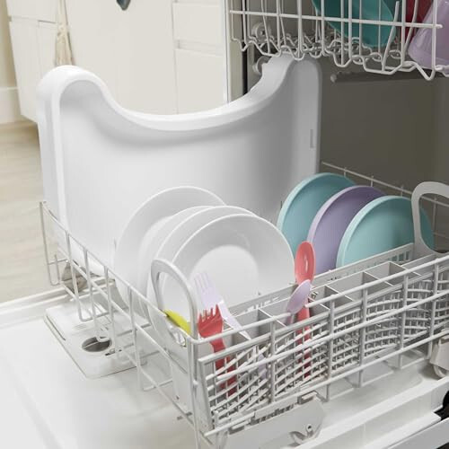 Fisher-Price Baby to Toddler High Chair SpaceSaver Simple Clean Portable Dining Seat & Booster with Washable Deep Tray & Liner, Pacific Pebble - 4