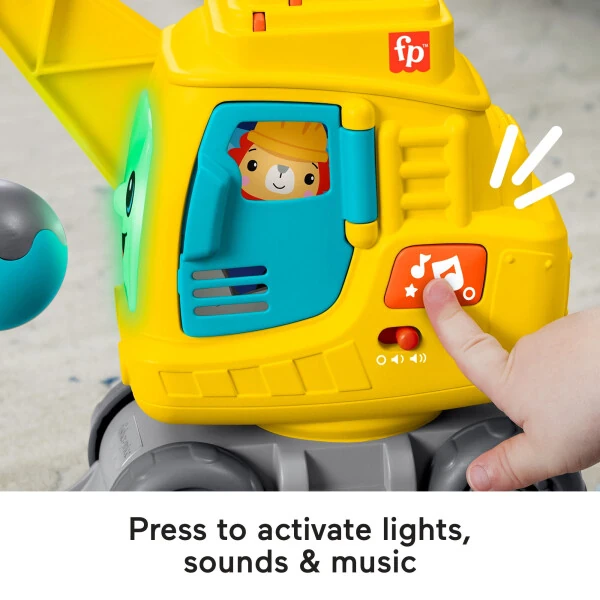 Fisher-Price Hisoblash va To'plash Vinch O'yinchoqi, Qurilish Bloklari bilan, 9 oylikdan boshlab chaqaloqlar va kichkintoylar uchun - 11