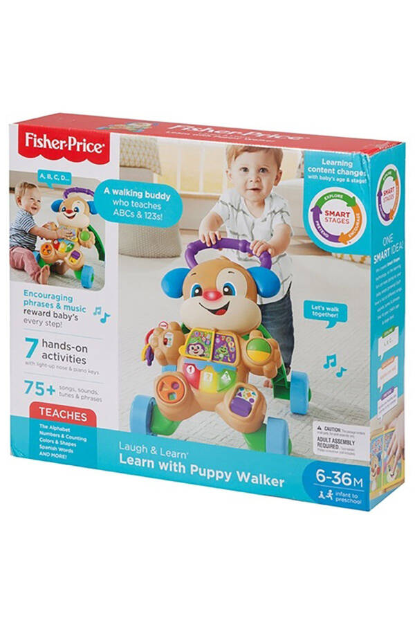 Fisher-Price Kul va O'rgan Yurish Mashinasi, Yoshga Qarab Rivojlanish - 4