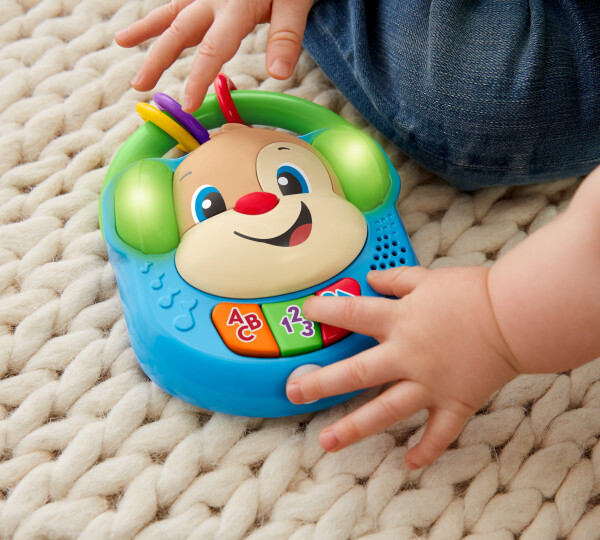 Fisher-Price Kulgu va O'rgan Qo'shiq va O'rgan Musiqa Pleer Chaqaloq va Go'dak O'yinchoq Soxta Radio - 11