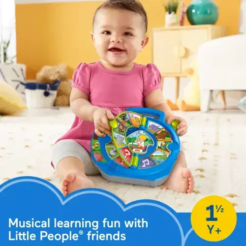 Fisher-Price Little People World of Animals See ‘n Say Toddler Musical Learning Toy - 2