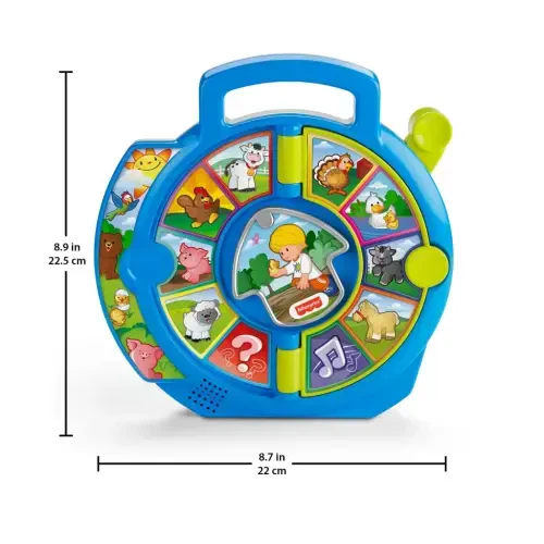 Fisher-Price Little People World of Animals See ‘n Say Toddler Musical Learning Toy - 5