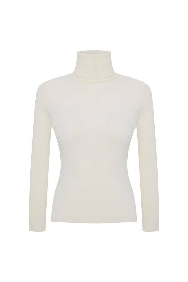 FISHERMAN'S NECK FITTED PULLOVER - 3