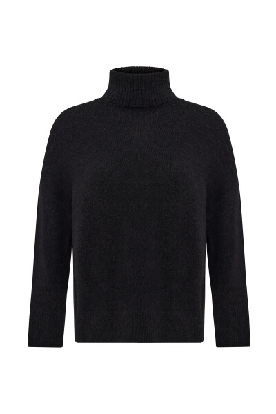 FISHERMAN'S NECK SWEATER - 4