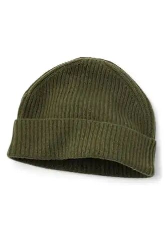 Fishers Finery Men's 100% Pure CasModazoneere Ribbed Cuffed Hat; Ultra Plush - Fishers Finery