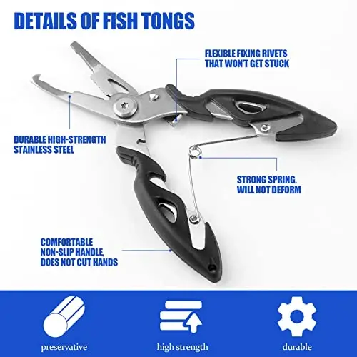 Fishing Rod Reel Combos Collapsible Fishing Rod Kit, 2PCS Telescopic Fishing Pole+2PCS Spinning Reels+Lures Hooks+Tackle Bag+Fishing Accessories Full Combo for Kids Youth - 4