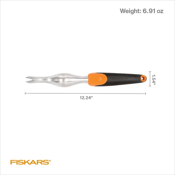 Fiskars Ergo Weeder Garden Tool with Aluminum Head and Ergonomic Handle - 3