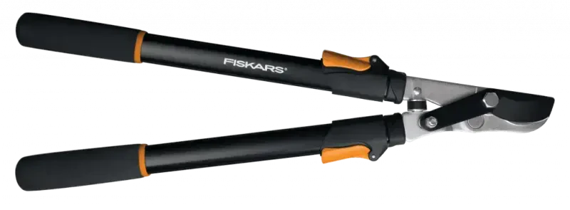 Fiskars Power-Lever Teleskopik Budama Makası, Uzatılabilir Baypas Budama Makası 63,5 cm - 94 cm, 4,45 cm Kesme Kapasitesi. - 1