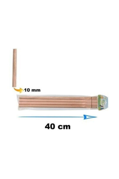 Fit Fly Wooden Perch 4 Pack 40cm - 2