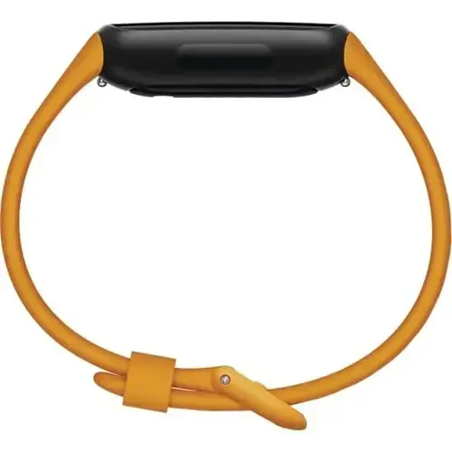 Fitbit Inspire 3 Stressni boshqarish, mashq intensivligi, uyquni kuzatish, 24/7 yurak urish tezligi va boshqalar bilan sog'liq va fitnes trekeri, Morning Glow/Qora, Bir o'lcham (S & L tasma ichida) - 4