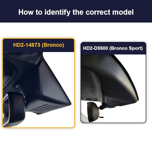 Fitcamx 4K Dash Cam Suitable for Ford Bronco 2021-2024 & Rapor (Not for Bronco Sport) HD2-14873, OEM Look, UHD 2160P Video, Built-in WiFi & APP, Loop Recording, G-Sensor, Plug & Play, 64GB Card - 6