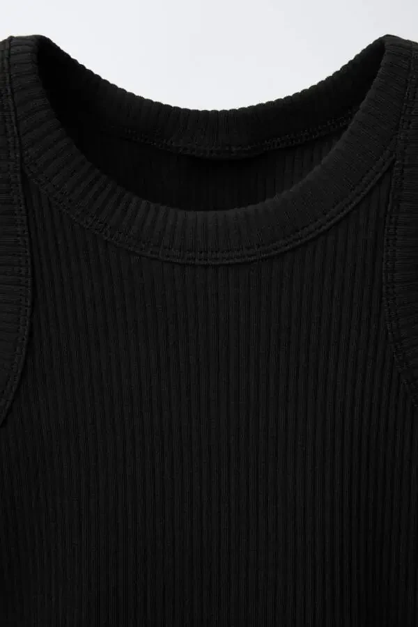 Fitilli Asqili Top-Qora - 3