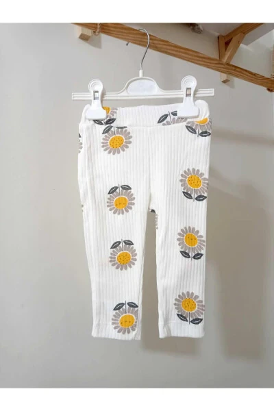 Fitilli Papatya Desenli Bebek Takım - 5