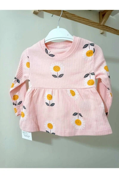 Fitilli Papatya Naqshli Bolalar To'plami - 3