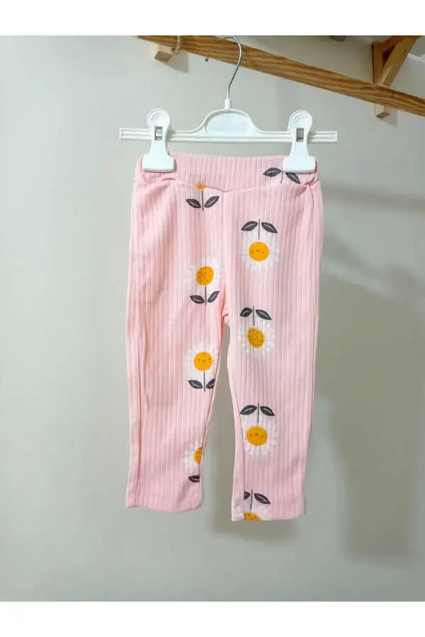 Fitilli Papatya Naqshli Bolalar To'plami - 5