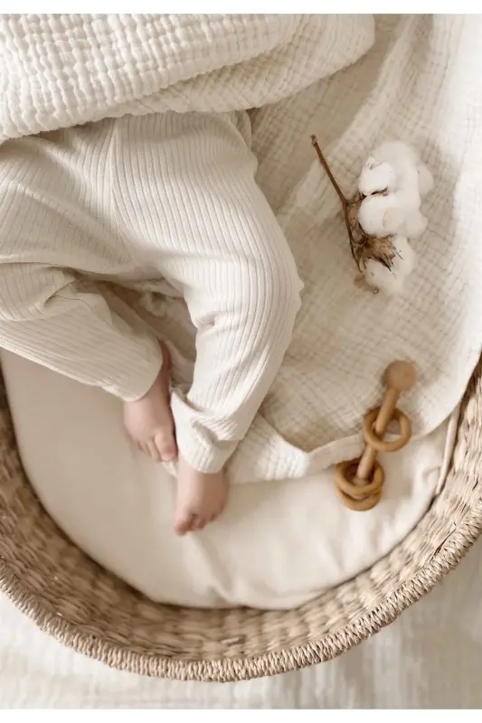 Fitilli Tayt 0-5 Yaş Açık Bej-A. BEJ - 1